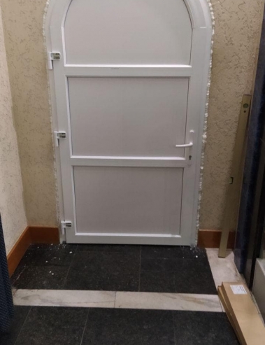 Профиль WDS 60 (дверной), арочная внутренняя дверь, сендвич-панель.